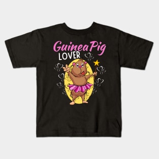 Guinea Pig Lover Kids T-Shirt